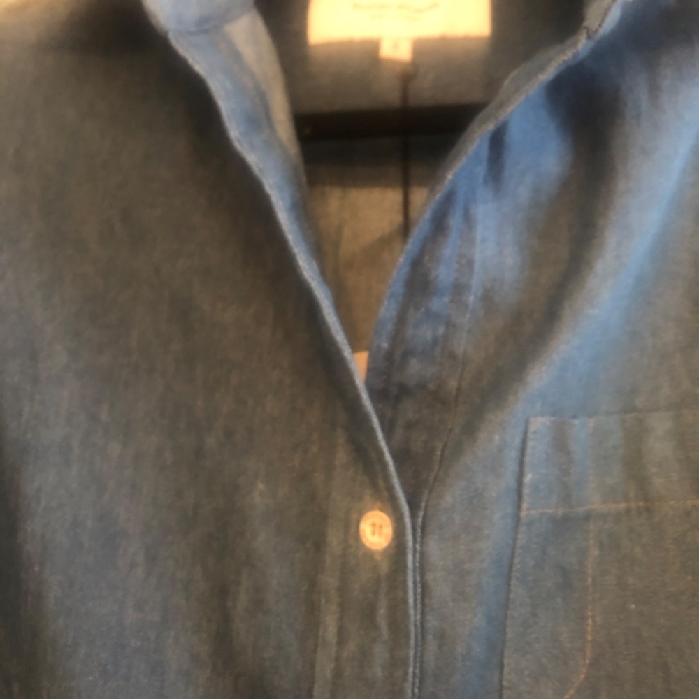 Dark Wash Denim Dress NWTGS. Size Small - Picture 9 of 11